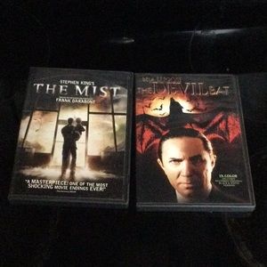 2 movies ( Steven King’s THE MIST) & Bela Lugosi The devil bat)